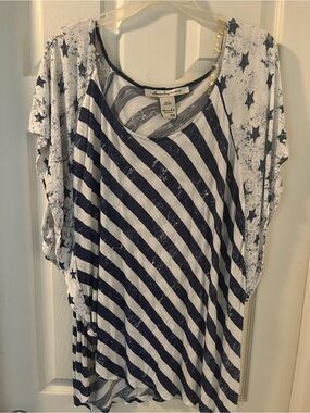 America Rag Stars & Stripes 2x top
